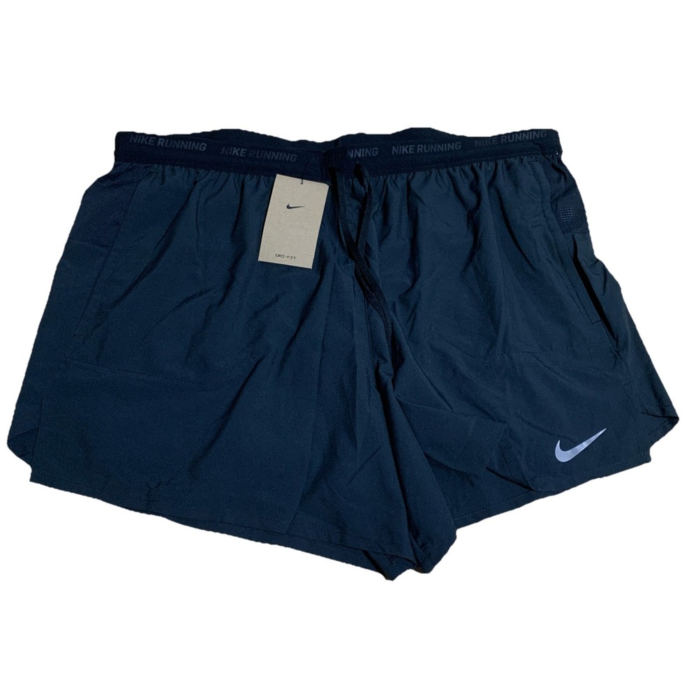 Nike Stride Men's Dri-FIT 5'' 2-in-1 Running Shorts (Sz XXL ) Black FN2992-010